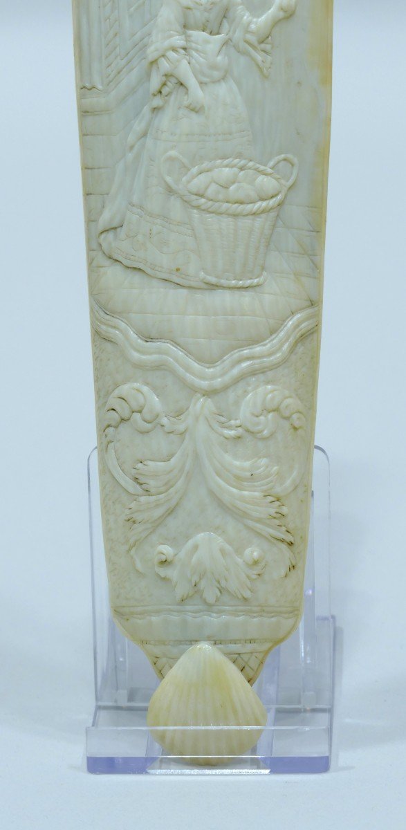 Ivory Tobacco Rasp Made In Dieppe In The Early 18th Century-photo-4