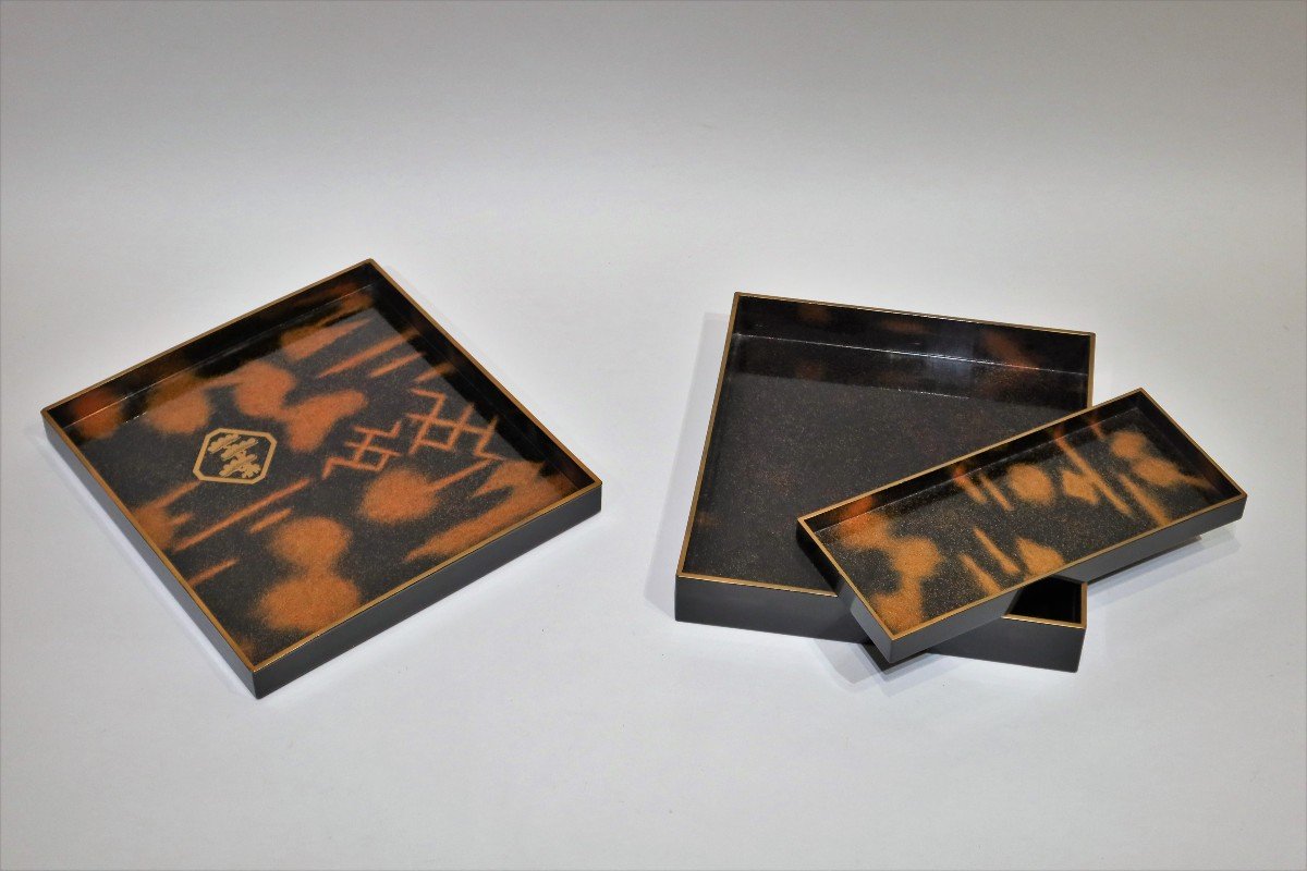 Suzuribako Lacquered Box - Japan Meiji Period-photo-3