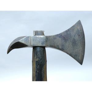 Iron And Wood Boarding Axe Dated To Around 1830