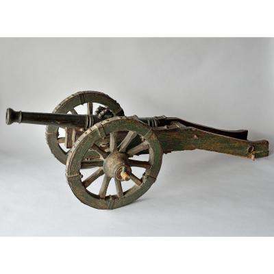 Canon Maquette d'Artillerie Datable Vers 1700/1710