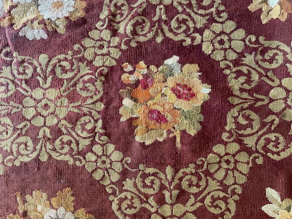 Aubusson Carpet From The Charles X Period, Circa 1825.-photo-1