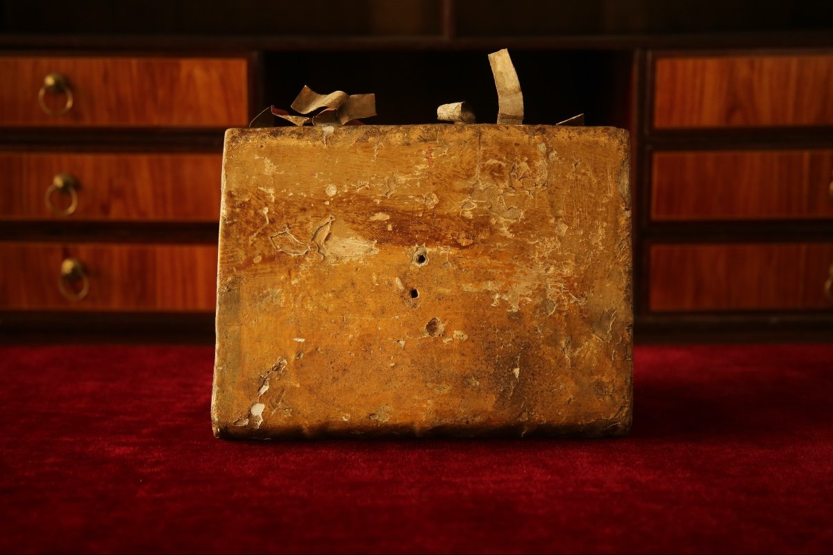 Vanity With Book, Memento Mori, Carved Wood,  17th Century-photo-4