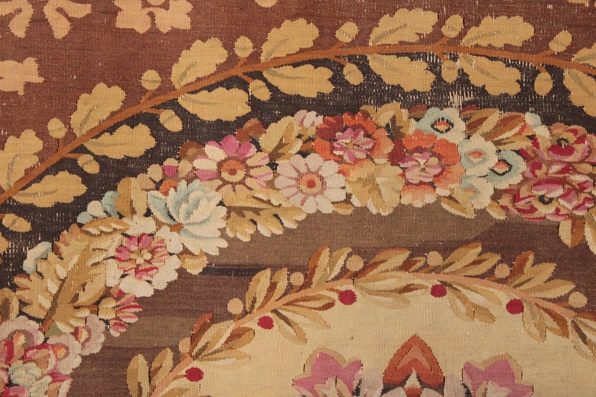 Large Aubusson Carpet From The Charles X Period-photo-6