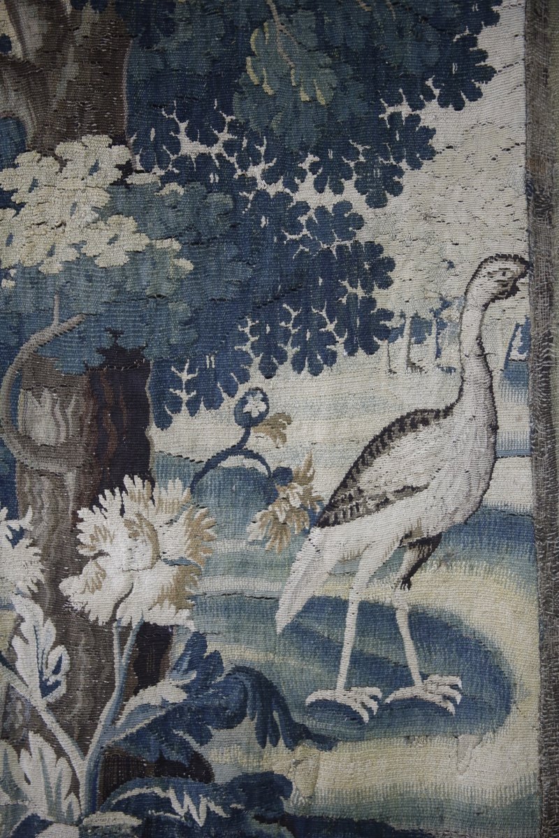 Aubusson “greenery” Tapestry, 18th Century-photo-3