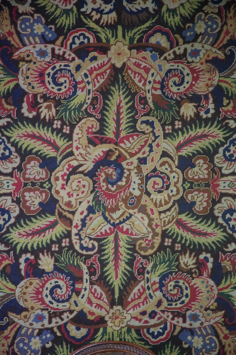 Stitch Tapestry With So-called "bizarre" Decoration, 18th Century Style-photo-4