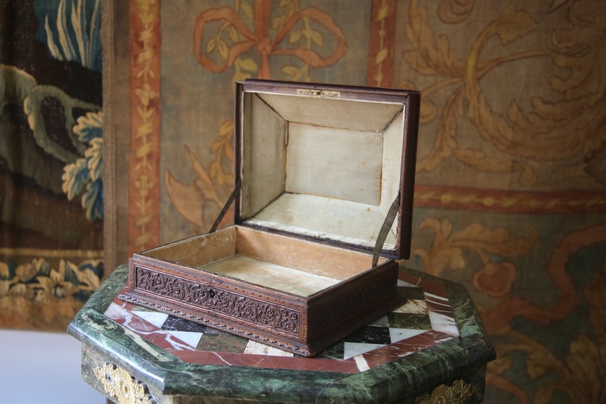 Armored Box In The Taste Of Bagard, 18th Century-photo-5