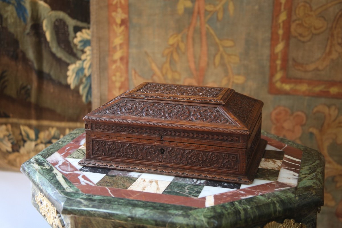 Armored Box In The Taste Of Bagard, 18th Century