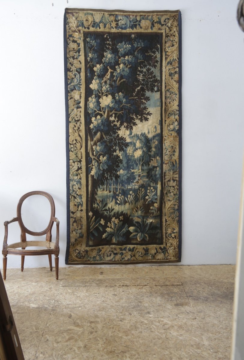 Aubusson Tapestry, 18th Century Greenery