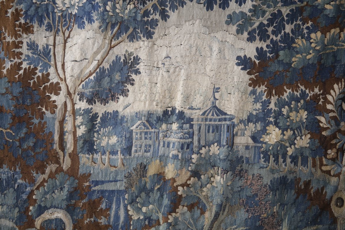 Greenery Tapestry, Aubusson 18th Century-photo-2