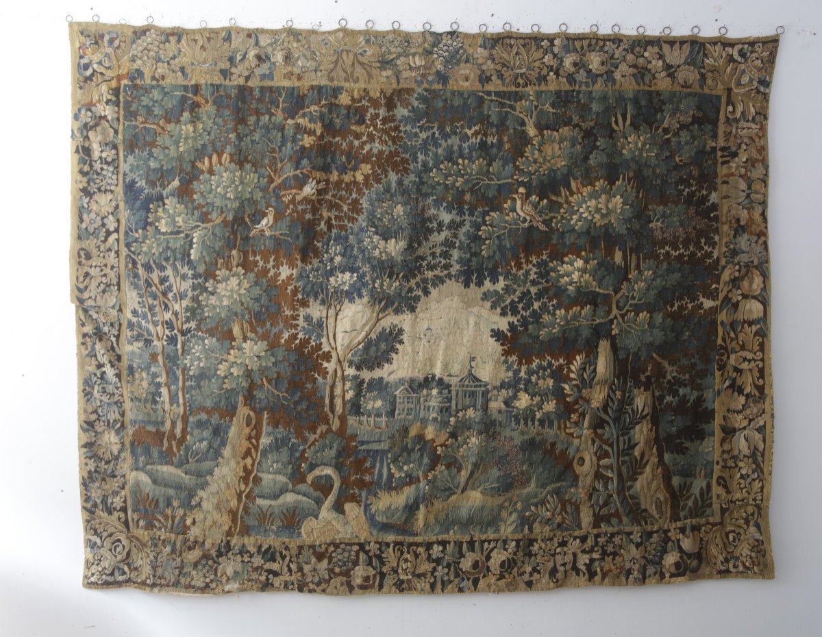 Greenery Tapestry, Aubusson 18th Century