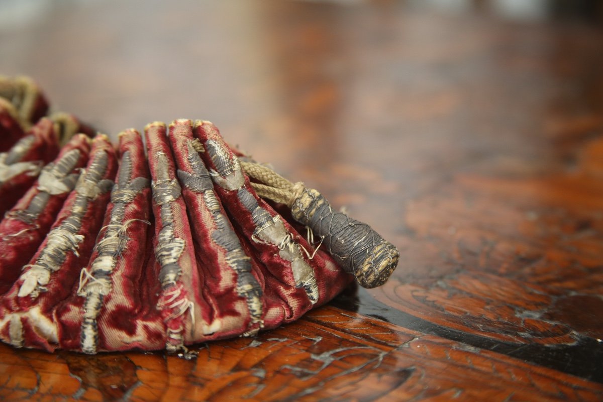 Purse For Gaming Tokens, 18th Century Around 1760-photo-3