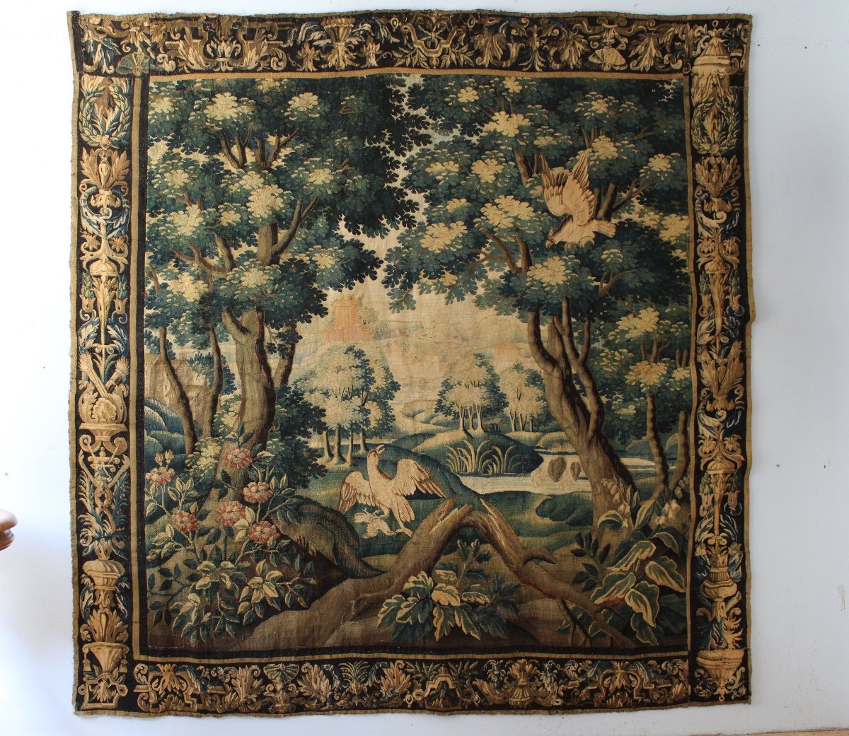 Tapisserie Verdure Aubusson, Début XVIIIe