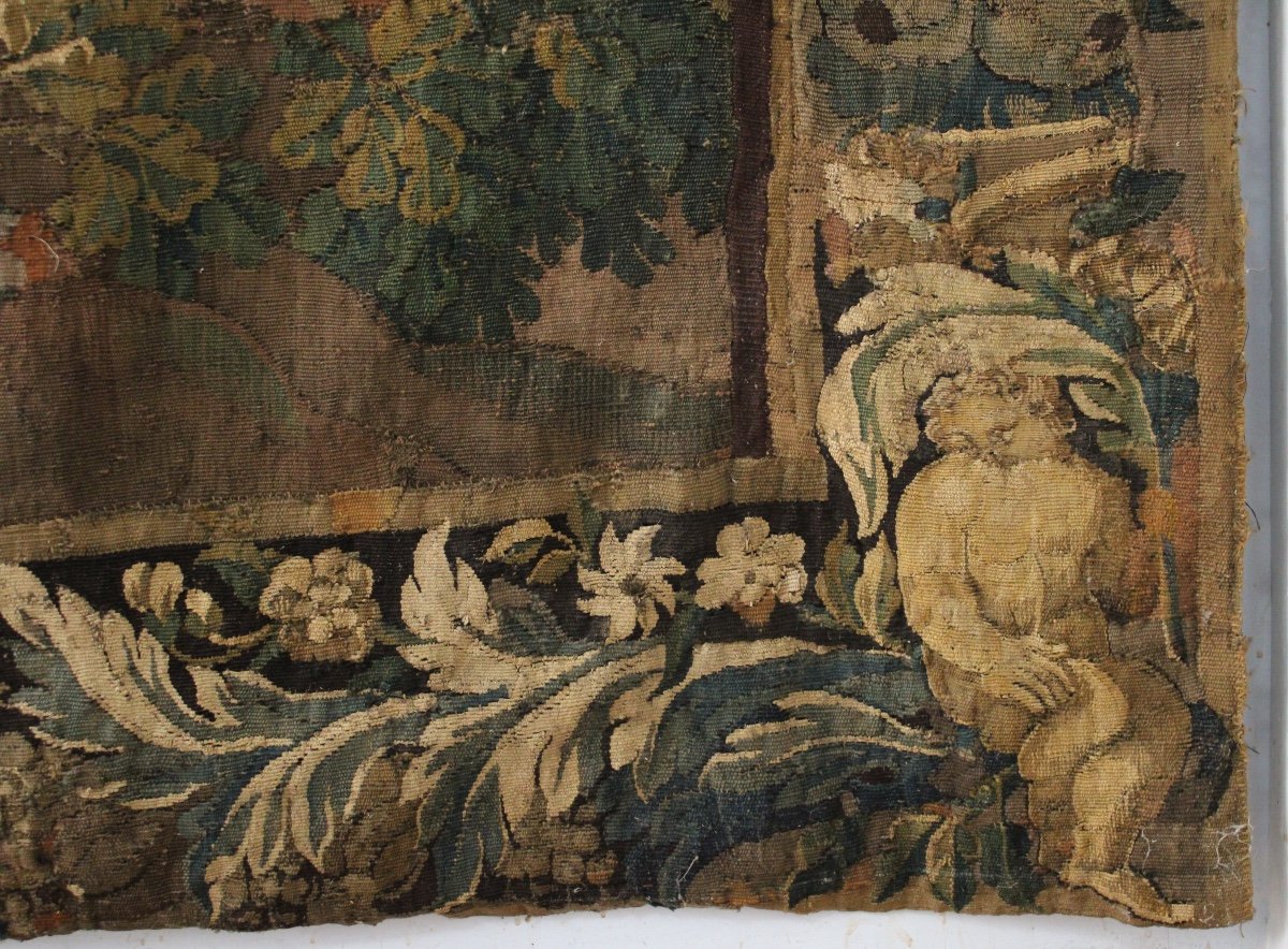 Aubusson Greenery With Birds, 18th Century-photo-2