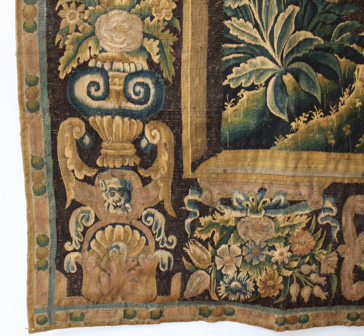  Verdure Tapestry, Workshops Of La Marche (aubusson Region), Late 17th - Early 18th Century-photo-3