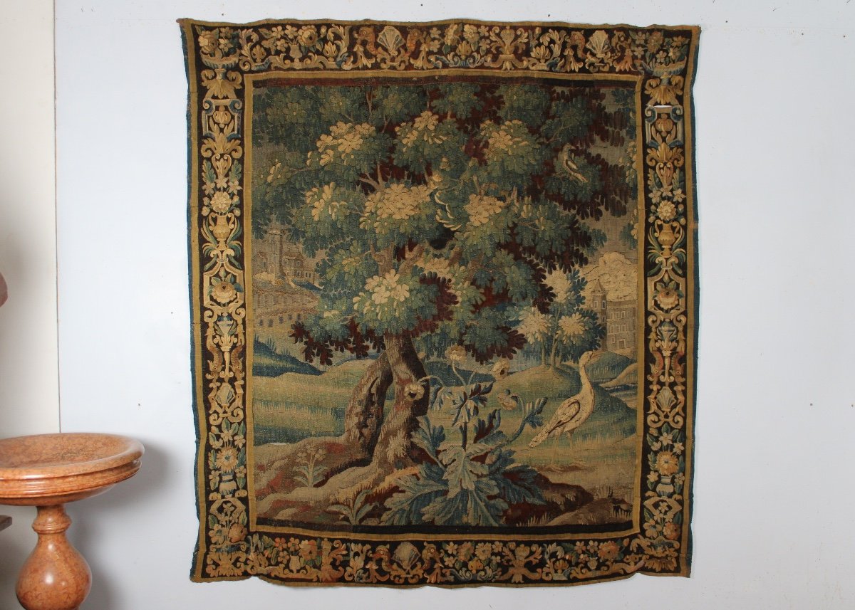 Verdure, Aubusson Tapestry, 18th Century