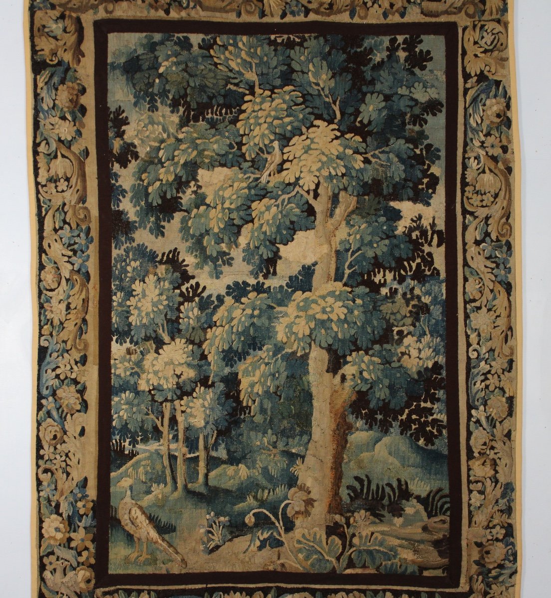 Aubusson "greenery" Tapestry, 18th Century-photo-2