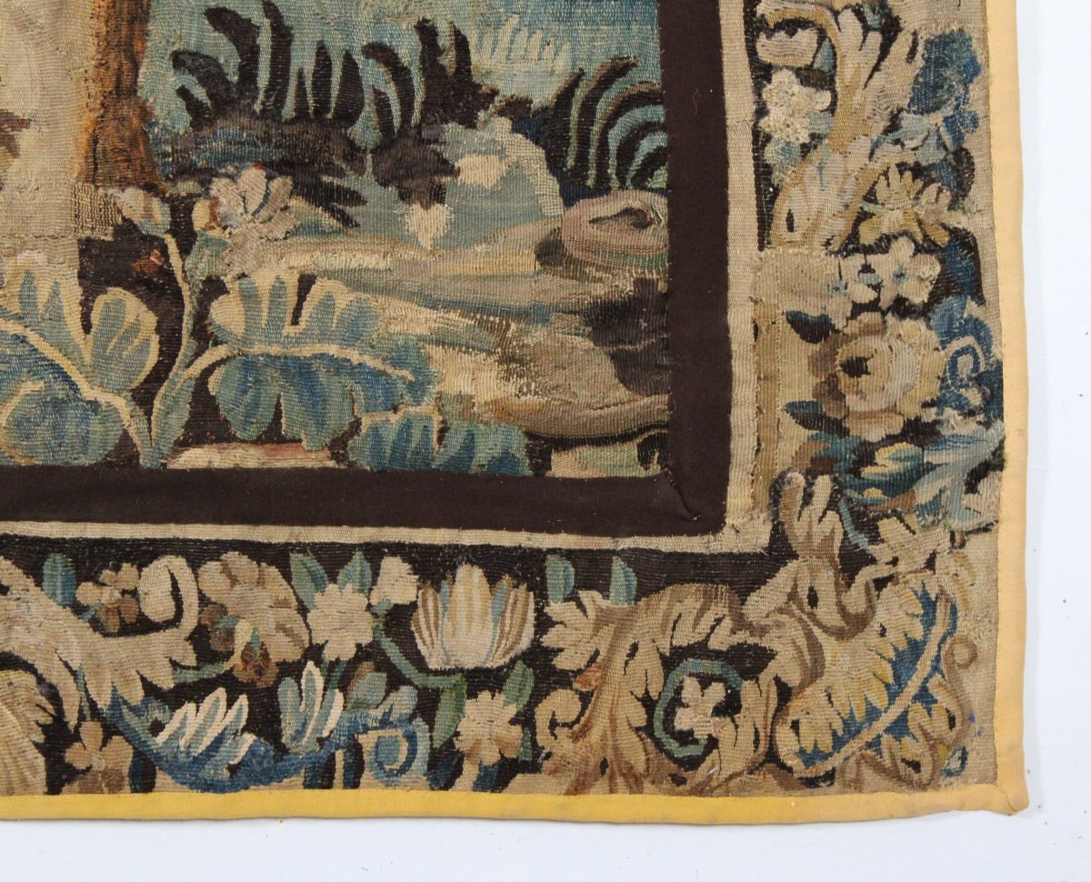 Aubusson "greenery" Tapestry, 18th Century-photo-4