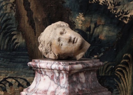  Stone Head Of A Woman, 16th Century