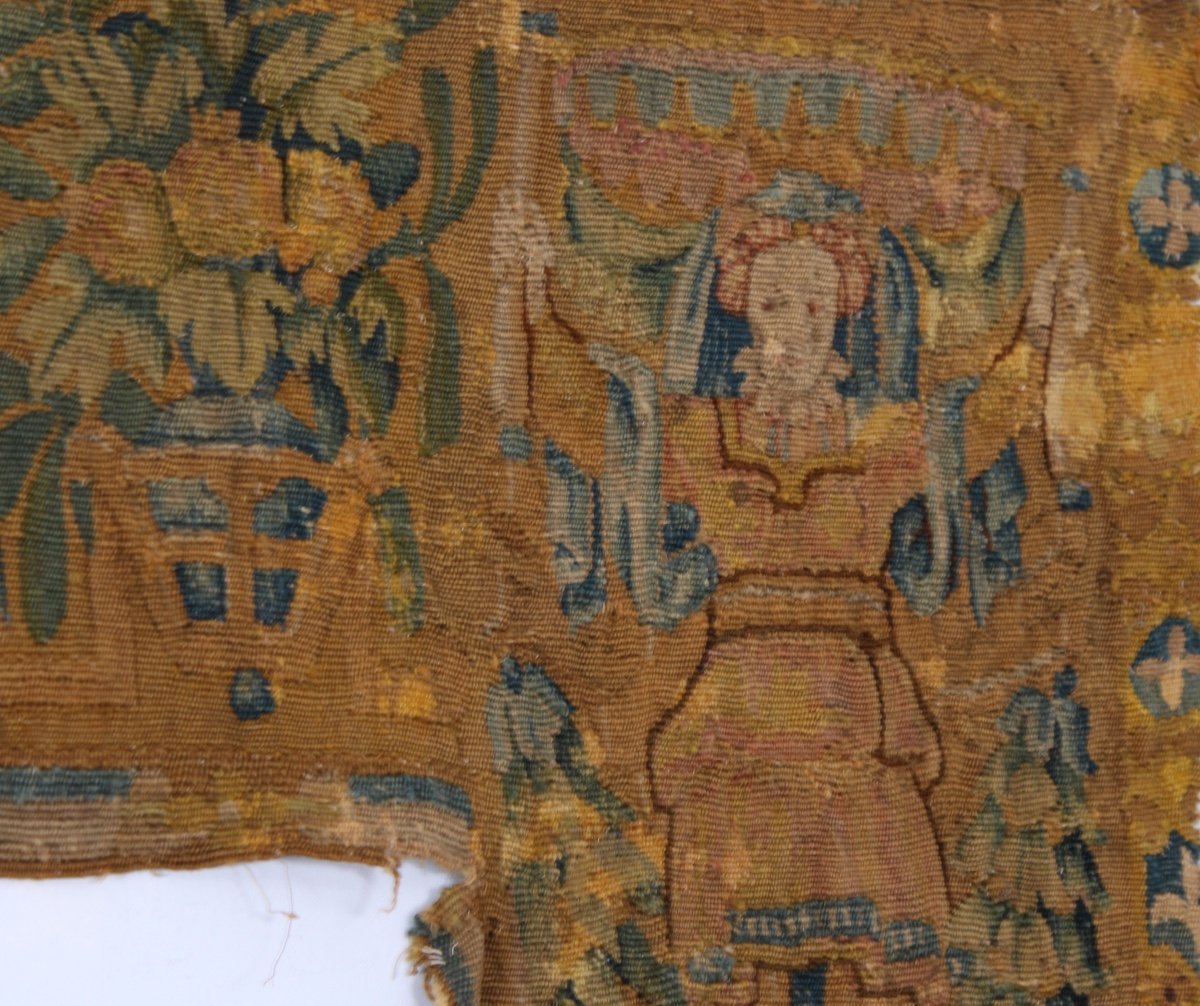  Tapestry Border, Oudenaarde, Mid-16th Century-photo-2