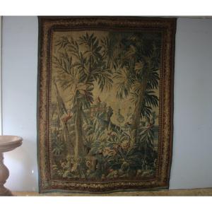 Aubusson Tapestry, 18th Century Greenery.