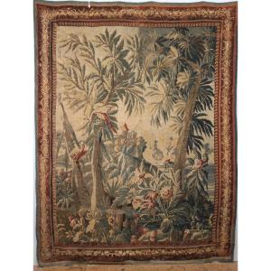 Aubusson Tapestry, 18th Century Greenery.