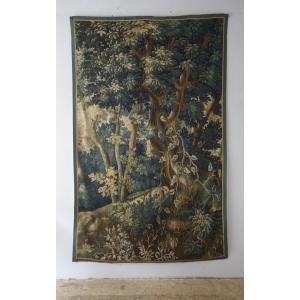 Tapisserie Verdure XVIIIe, atelier flamand