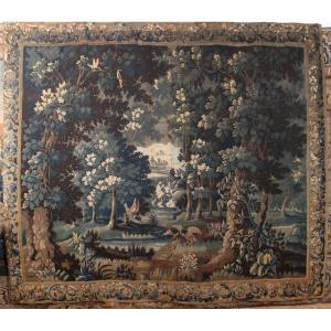 Aubusson Tapestry, Greenery With Birds, 18th Century