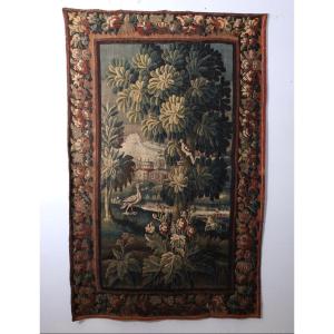  Door Tapestry Verdure Aubusson, 18th Century