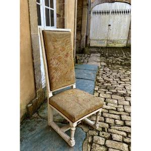 Moving Low Children's Chair Or "warmer". Louis XVI Period. Eighteenth Century