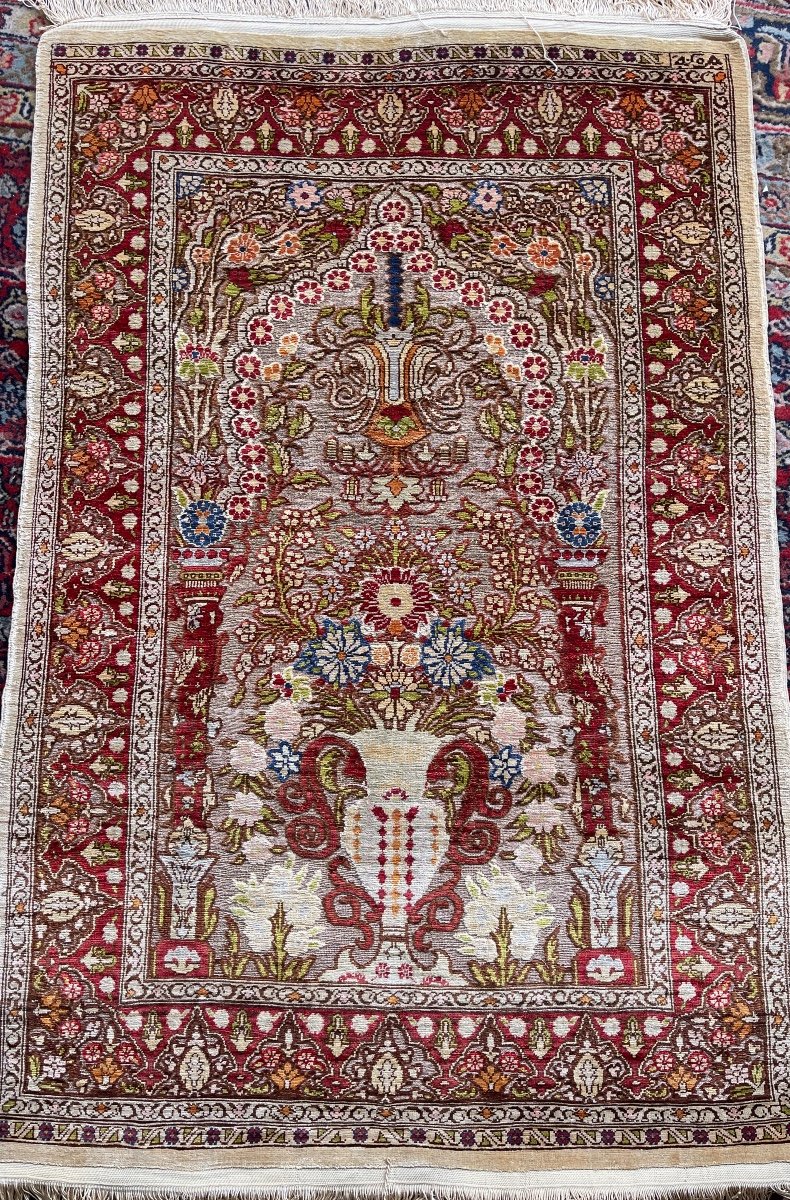 Hereke Silk Rug 