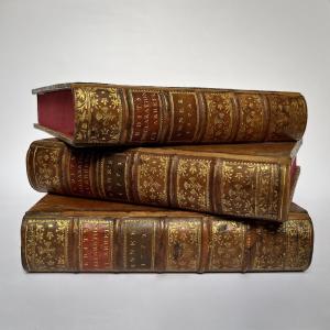 Three Large Boxes, Book Storage Boxes, Hiding Places, Made From 18th-18th Century Bindings