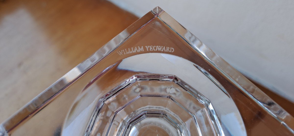 Crystal Chalice Signed William Yeoward-photo-4