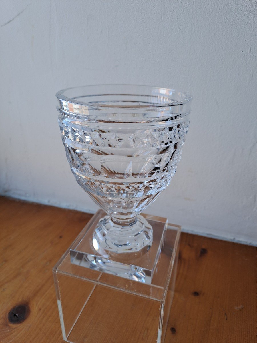 Crystal Chalice Signed William Yeoward-photo-2