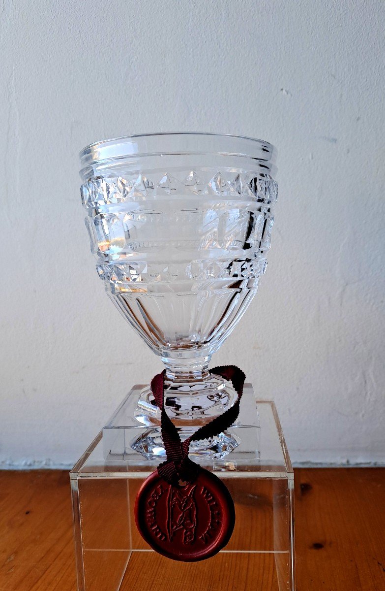 Crystal Chalice Signed William Yeoward