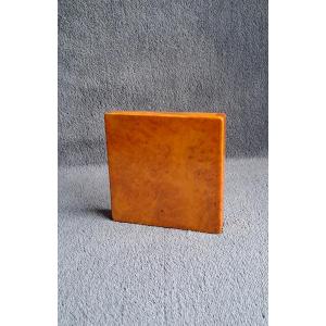 Art Deco Elm Burl Cigarette Case