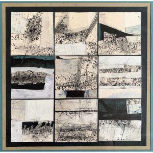 Guy BIGOT (1918-1998) - Composition abstraite - Abstraction