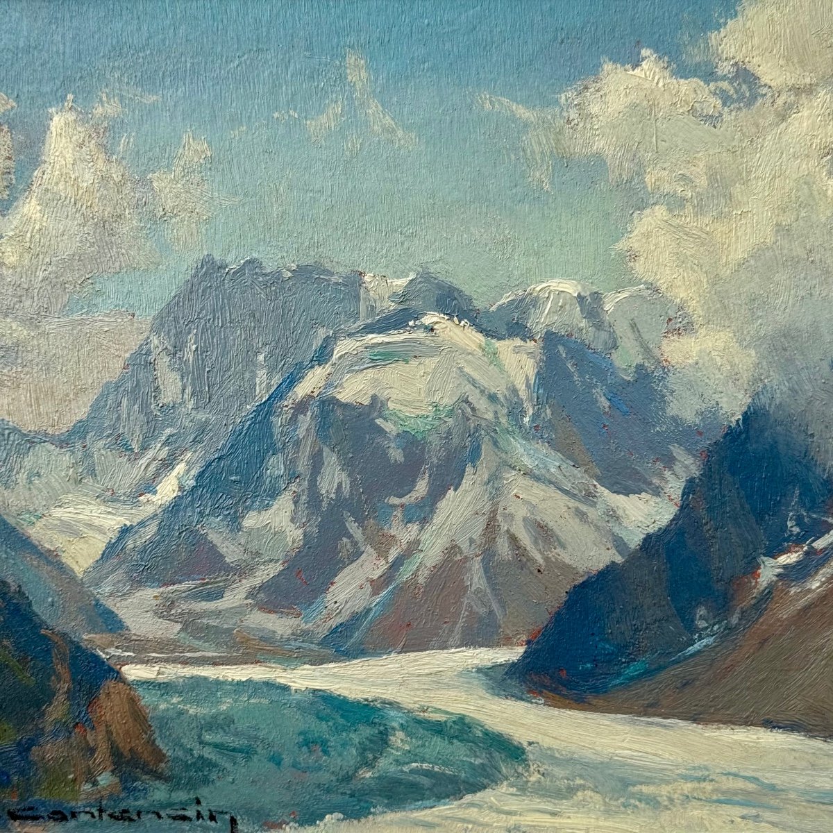 Mont-blanc Sea Of Ice  Chamonix Charles-henri Contencin-photo-2