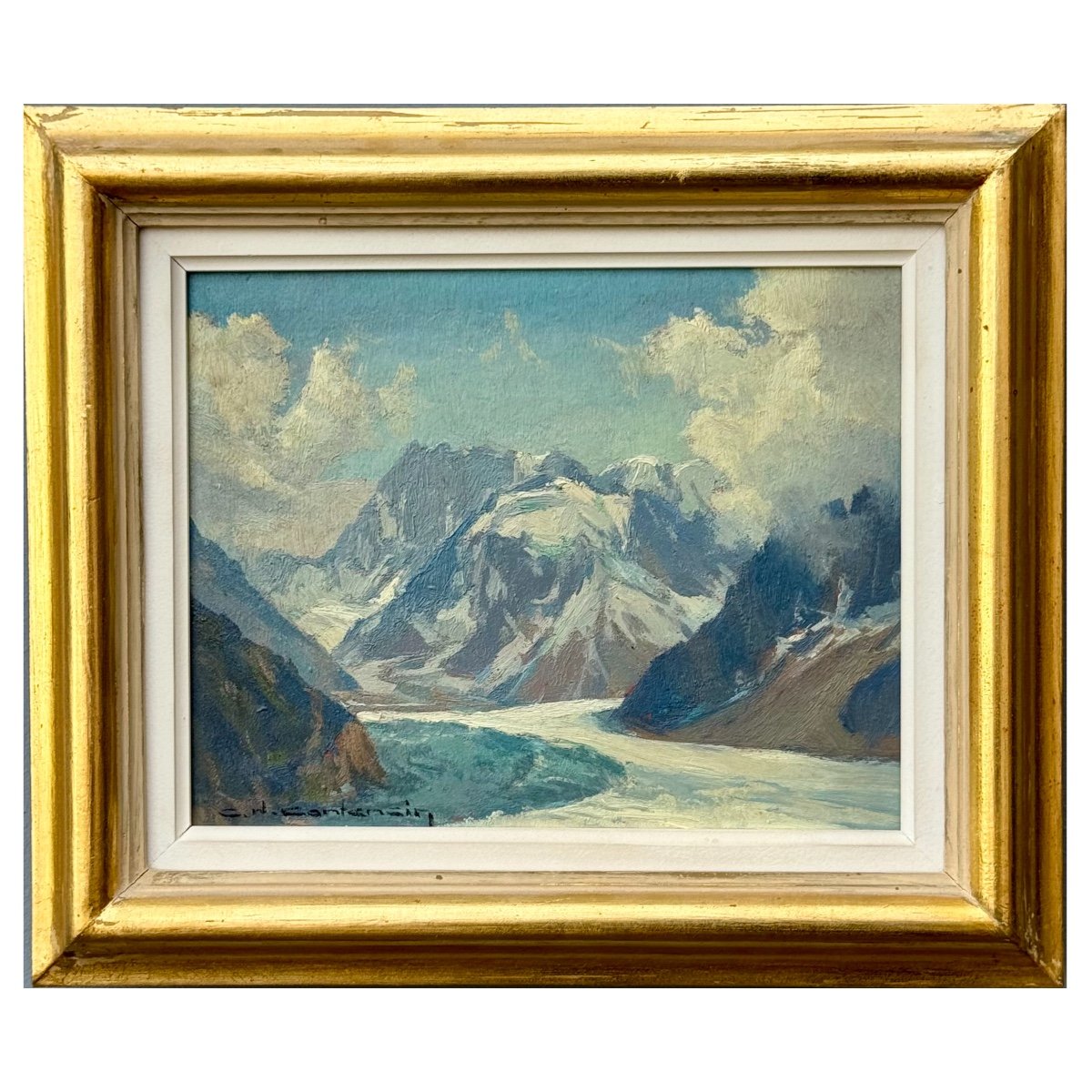 Mont-blanc Sea Of Ice  Chamonix Charles-henri Contencin