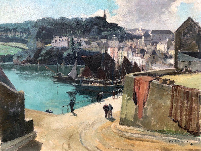 View Of Douarnenez Brittany By Jim Sevellec-photo-2