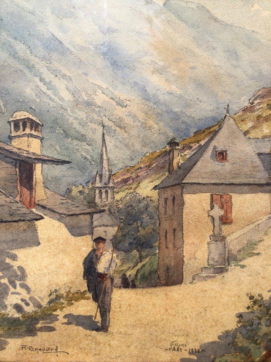 Village d'Aas, 1938 