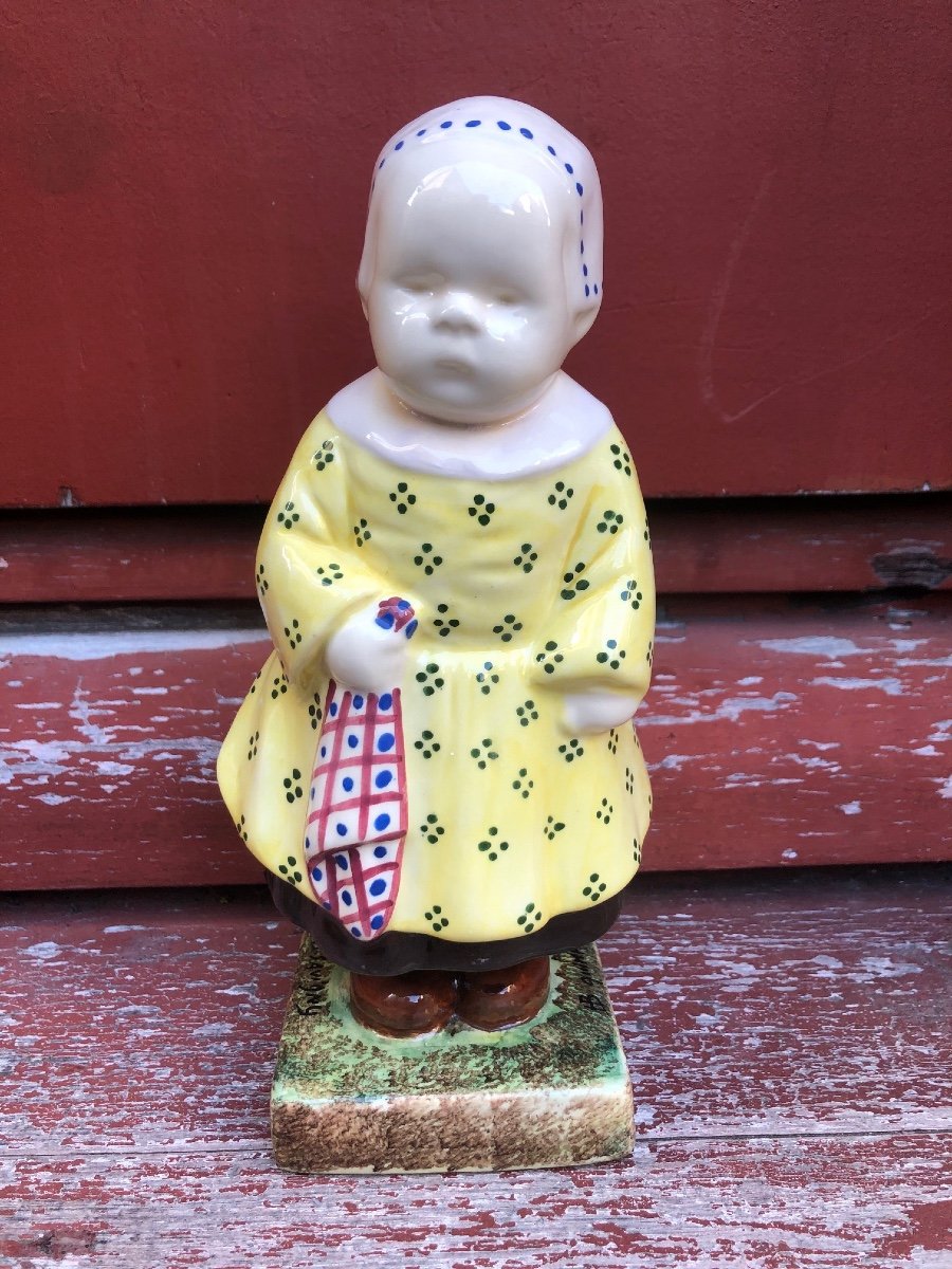 Baby In Handkerchief, Breton, Brittany 