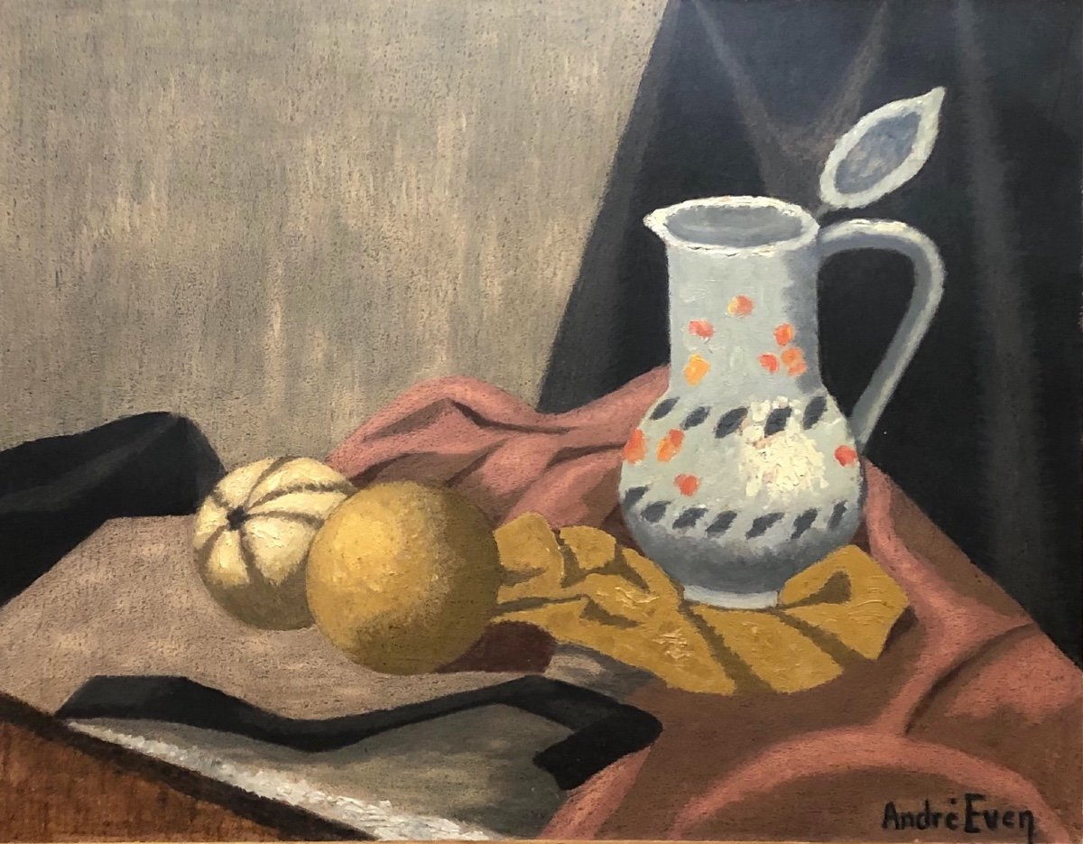 Nature Morte Aux Melons Par André Even