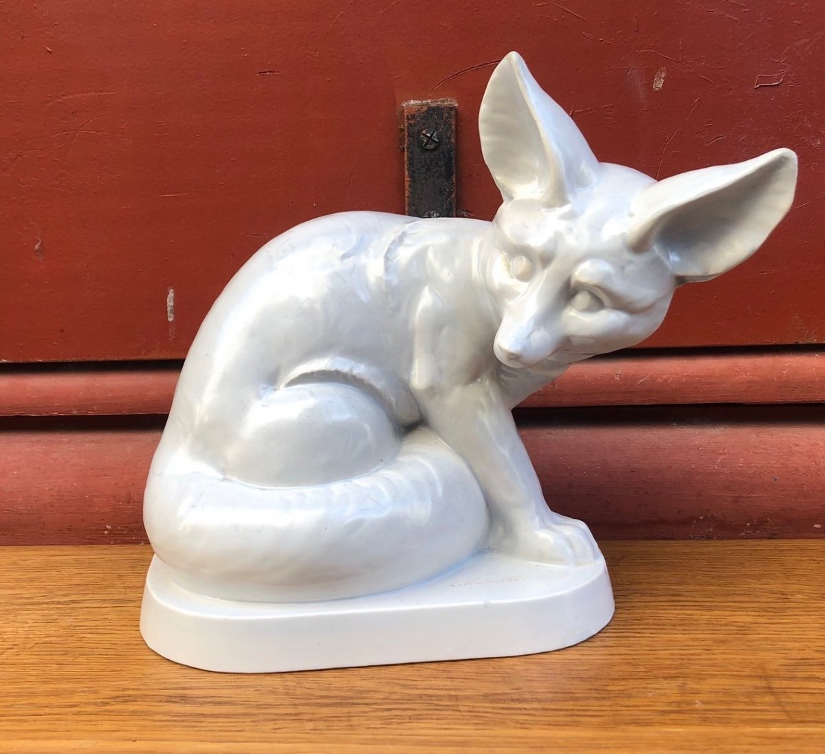 Fennec En Céramique Par Louis Fontinelle 