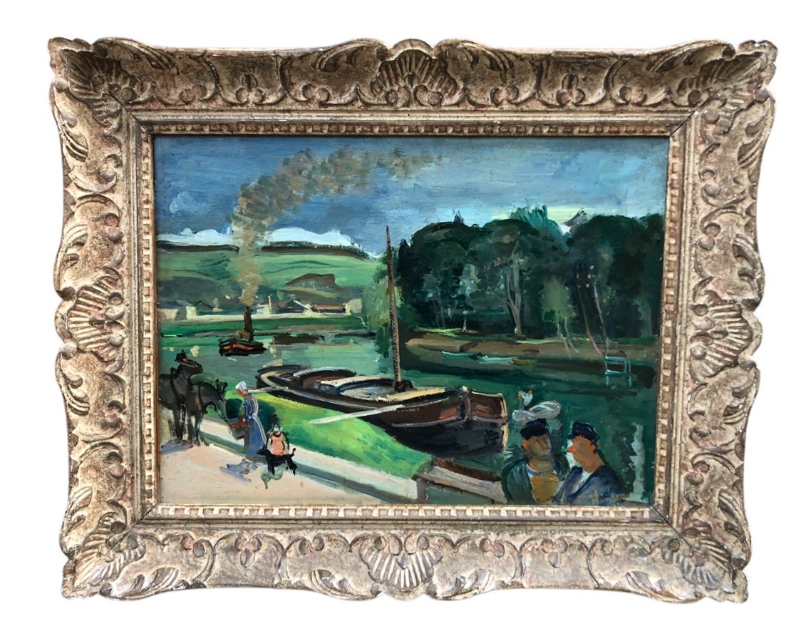 Promenade En Bords De Marne Par André Planson 