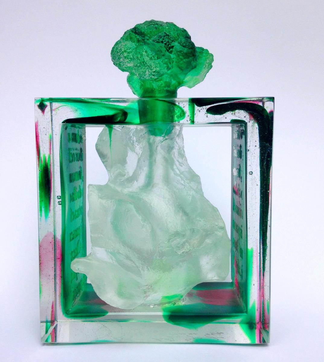  Antoine Leperlier Flacon pâte de verre