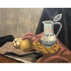 Still Life With Melons By André Even