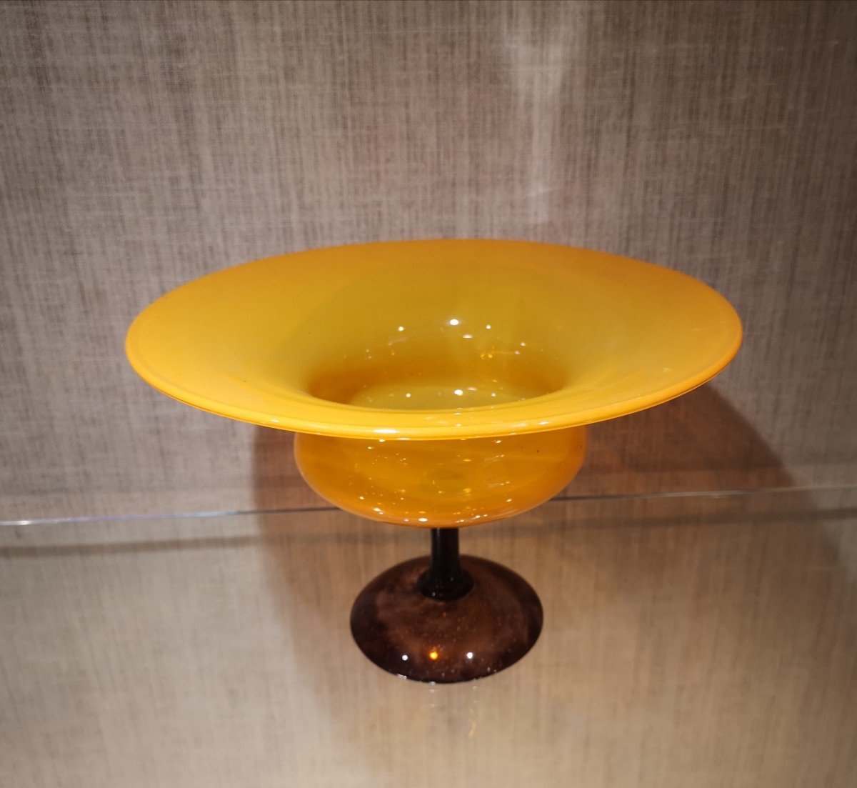 Schneider, Le Verre Français, Coupe Bijou Art Déco 1922/26-photo-2