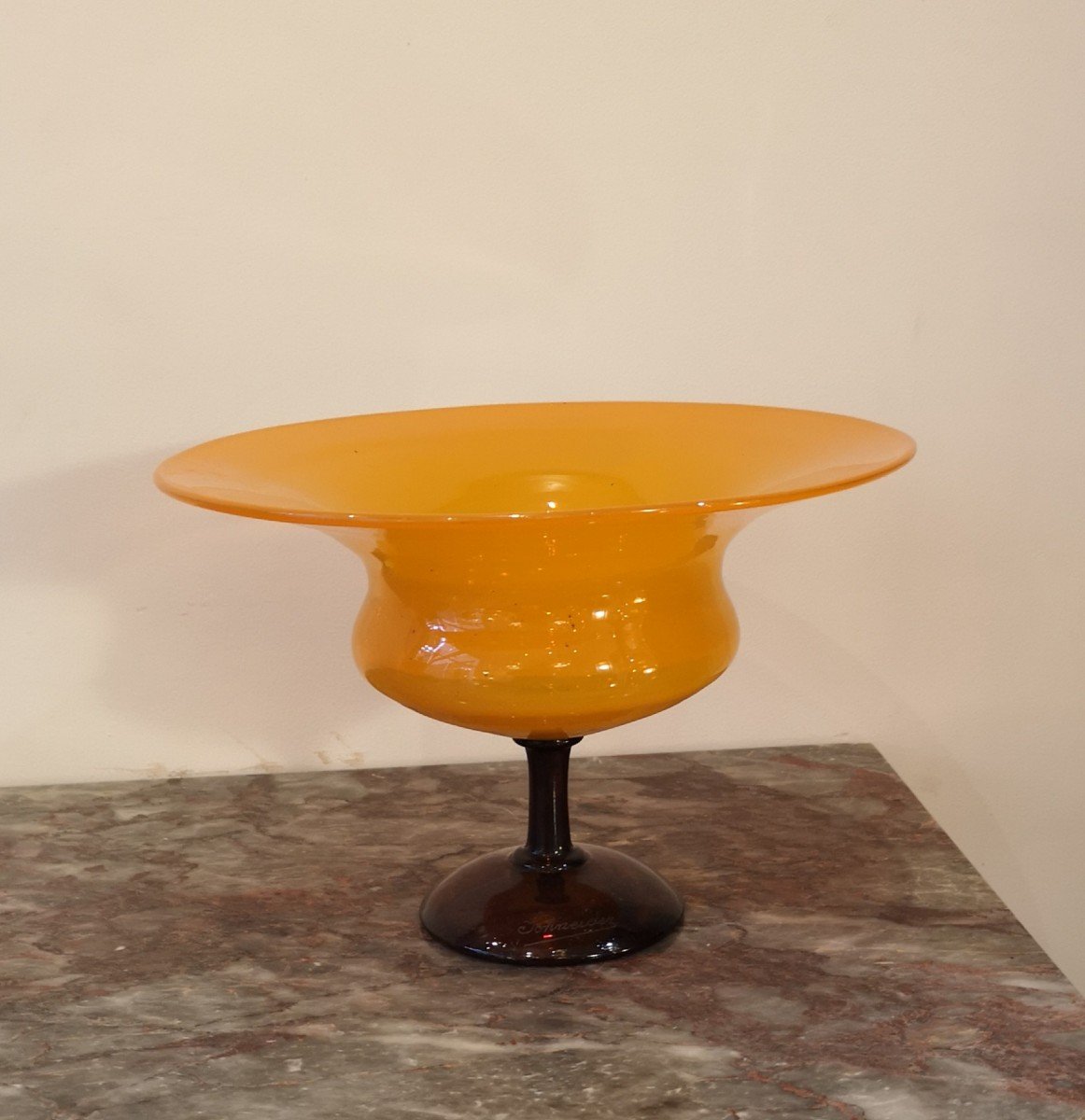 Schneider, Le Verre Français, Coupe Bijou Art Déco 1922/26-photo-3