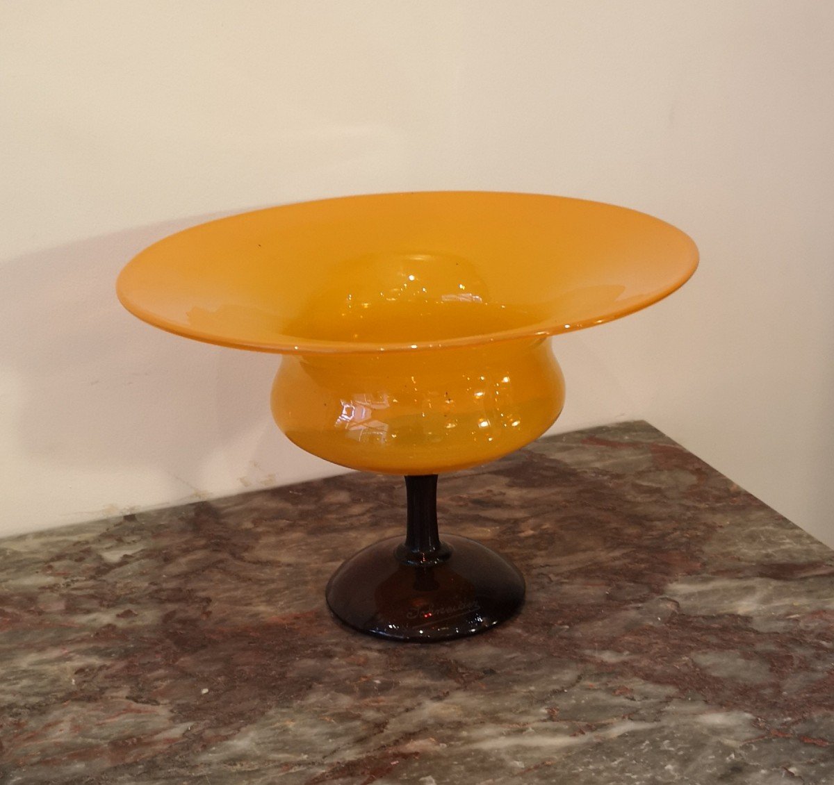 Schneider, Le Verre Français, Coupe Bijou Art Déco 1922/26-photo-6