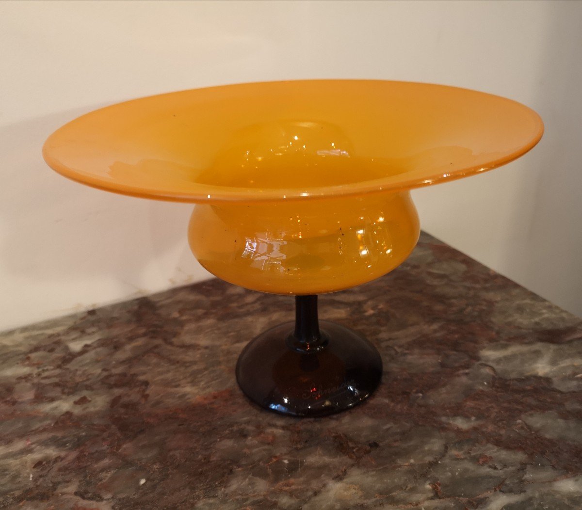 Schneider, Le Verre Français, Coupe Bijou Art Déco 1922/26-photo-7